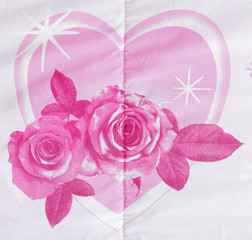  rose fabric background