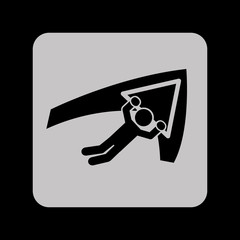 parachute silhouette