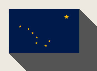 American State of Alaska flag