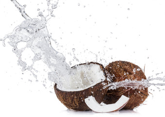 Water splashes