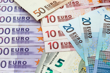 Fototapeta na wymiar euro's