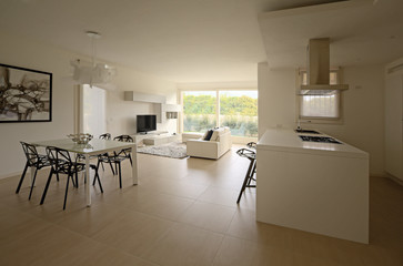 modern dining room