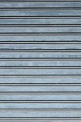 Obraz premium Close up metal sheet slide door texture background.
