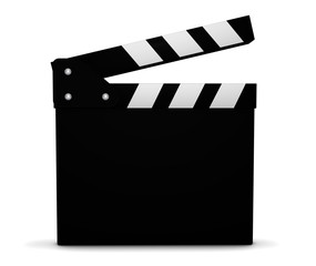 Cinema Film And Movie Blank Clapperboard - 82351240