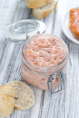 Fresh made Salmon Salad