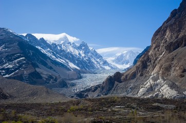 Fototapeta na wymiar Passu Peak in Northern area of Pakistan