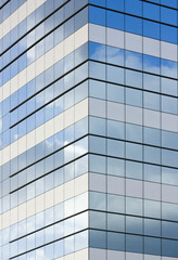 Fototapeta na wymiar Exterior of a modern building