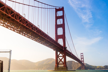 Beauty of Golden Gate Bridge - Powered by Adobe