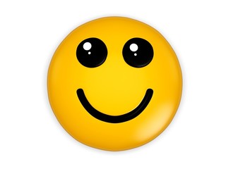 Cool. 3D. Smiley 02
