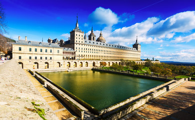 Fototapeta premium El Escorial. General vew of Royal Palace