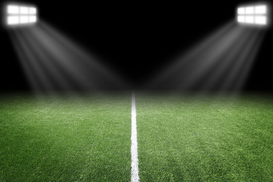 Fototapeta soccer field