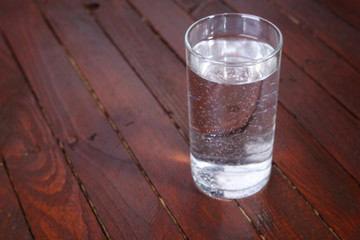 Glass of water