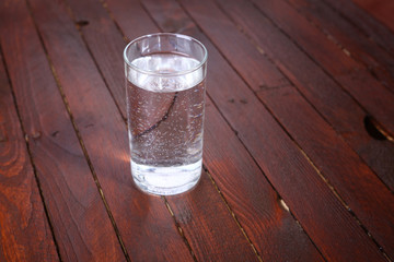 Glass of water