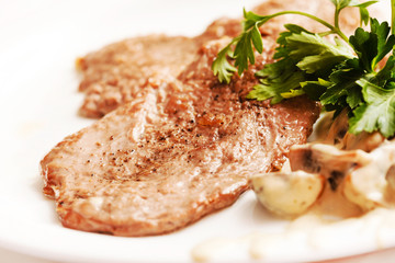 meat with vegetables