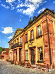 Fototapeta na wymiar Town hall of Riquewihr - Alsace, France