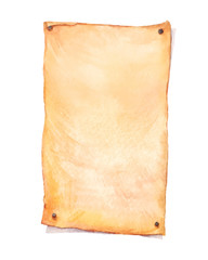 Watercolor old paper