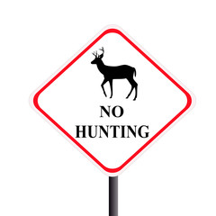 No hunting the deer