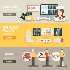 Fracture Bone Banners