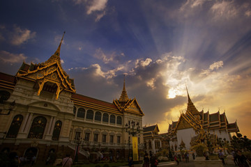 Fototapeta premium Thai temple near Grand palace