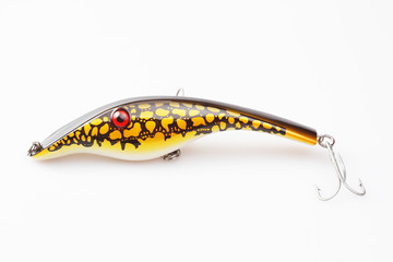 fishing bait isolated on white background