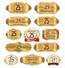 Anniversary label collection, 25 years