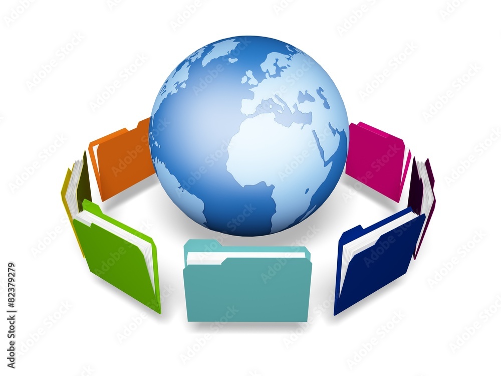 Poster internet. 3d. global classification ii