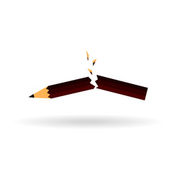 pencil broken