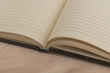 Open page notebook