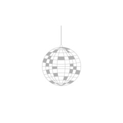 Simple icon disco ball.