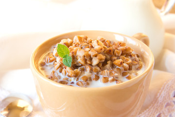 Buckwheat with milk