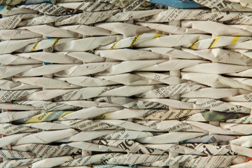 Woven paper pattern texture