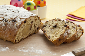 Traditional dutch easter bread