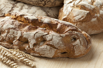 Traditional german bark bread