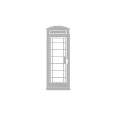 A simple image telephone box.