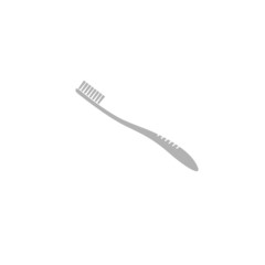 Simple icon toothbrush.