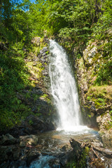 Obraz premium Todtnauer Wasserfälle, Oberer Wasserfall, Todtnau