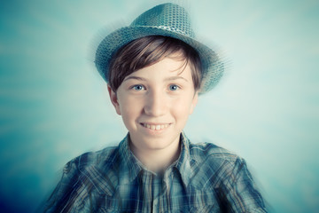 little boy hipster