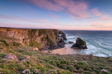 Sunset on the Cornish Coast