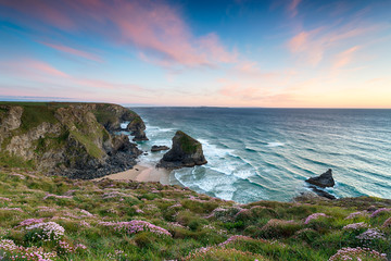 Sunset on the Cornish Coast