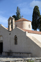 Fototapeta na wymiar Kirche Panagia Kera auf Kreta