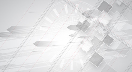 New future technology concept abstract background