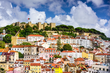 Fototapeta na wymiar Lisbon, Portuguese Cityscape