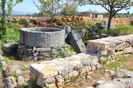 Eine Villa Rustica (Landhaus) der R&ouml;mer auf der Insel Hvar