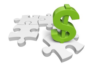 Finance. 3D. Financial Puzzle II