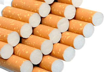 Pack of cigarettes unhealthy life style concept