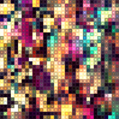 Abstract mosaic background with vintage colors
