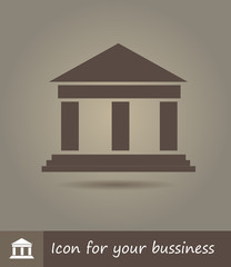 Icon of bank temple