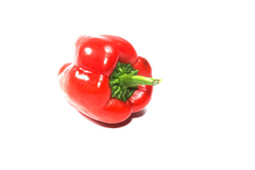paprika (pepper) isolated on a white background