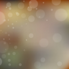 Blurred background with bokeh