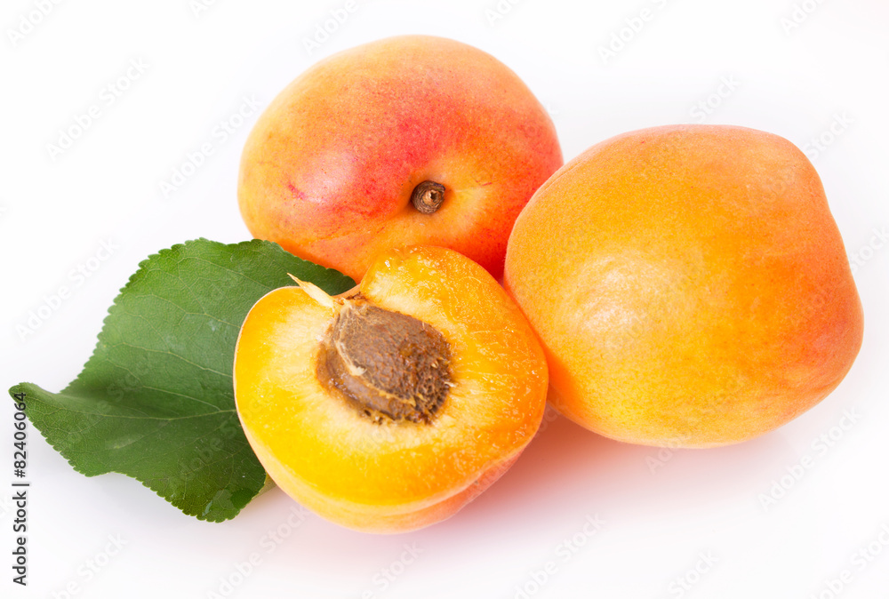 Poster fresh apricot